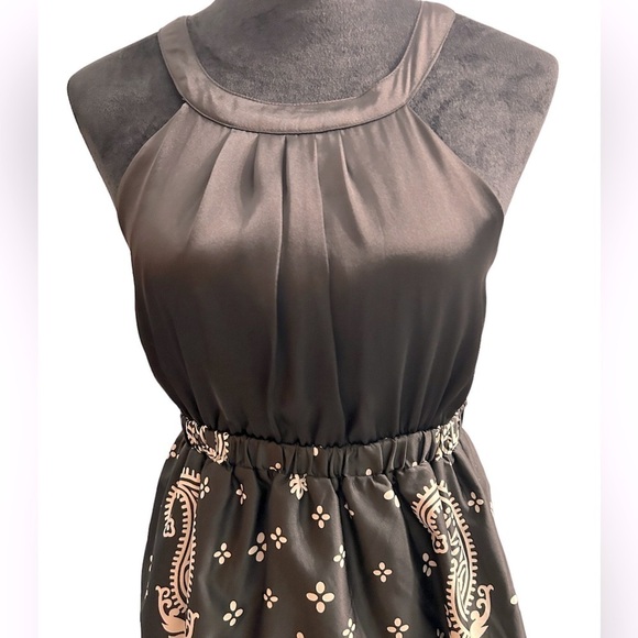 Francesca’s collection black and cream dress style#KBD-50106 size medium - Picture 2 of 8